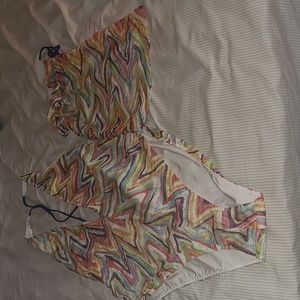 Missoni bathing suit with matching bag